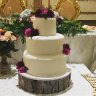 Свадебный торт с гвоздиками №126965