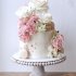 Свадебный торт с гвоздиками №126971