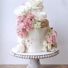 Свадебный торт с гвоздиками №126970