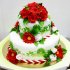 Свадебный торт с герберами №126978