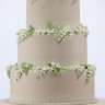 Свадебный торт с ландышами №127033