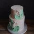 Свадебный торт с ландышами №127037