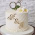 Свадебный торт с каллами №127070