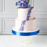 Свадебный торт с ирисами №127089