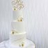 Свадебный торт с орхидеями №127112