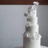Свадебный торт с орхидеями №127116