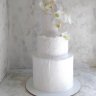 Свадебный торт с орхидеями №127127