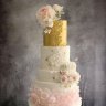 Свадебный торт с пионами №127135