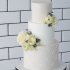 Свадебный торт с пионами №127141