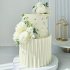 Свадебный торт с пионами №127151