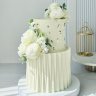 Свадебный торт с пионами №127150