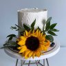 Свадебный торт с подсолнухами №127170
