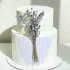 Свадебный торт с полевыми цветами №127178
