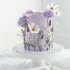 Свадебный торт с полевыми цветами №127179