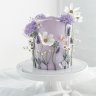 Свадебный торт с полевыми цветами №127180
