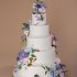 Свадебный торт с полевыми цветами №127188