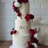 Свадебный торт с розами №127201