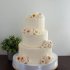 Свадебный торт с розами №127208
