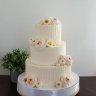 Свадебный торт с розами №127209