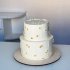 Свадебный торт с ромашками №127222