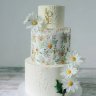 Свадебный торт с ромашками №127228