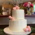 Свадебный торт с тюльпанами №127233