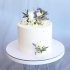 Свадебный торт с тюльпанами №127240