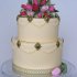 Свадебный торт с тюльпанами №127248