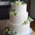 Свадебный торт с эустомой №127262