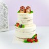 Свадебный торт с фигурками №127274