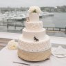 Свадебный торт с фигурками №127278