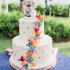Свадебный торт с фигурками №127290