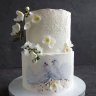 Свадебный торт с голубями №127292