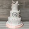 Свадебный торт с голубями №127300