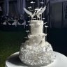 Свадебный торт с голубями №127300