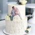 Свадебный торт с женихом и невестой №127312