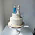 Свадебный торт с женихом и невестой №127313