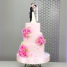Свадебный торт с женихом и невестой №127320
