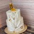 Свадебный торт с женихом и невестой №127322