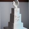 Свадебный торт с женихом и невестой №127322