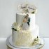 Свадебный торт с женихом и невестой №127329