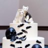 Свадебный торт с кошками №127344
