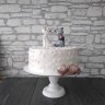 Свадебный торт с кошками №127348