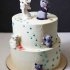 Свадебный торт с кошками №127348