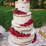 Свадебный торт с птичками №127420