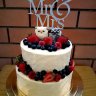 Свадебный торт с совами №127439