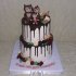 Свадебный торт с совами №127446