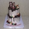 Свадебный торт с совами №127445