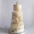 Стильный свадебный торт №127454
