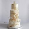 Стильный свадебный торт №127453